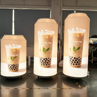 Can-Shaped Cylinder LED Video Display — Custom Digital Signage image preview