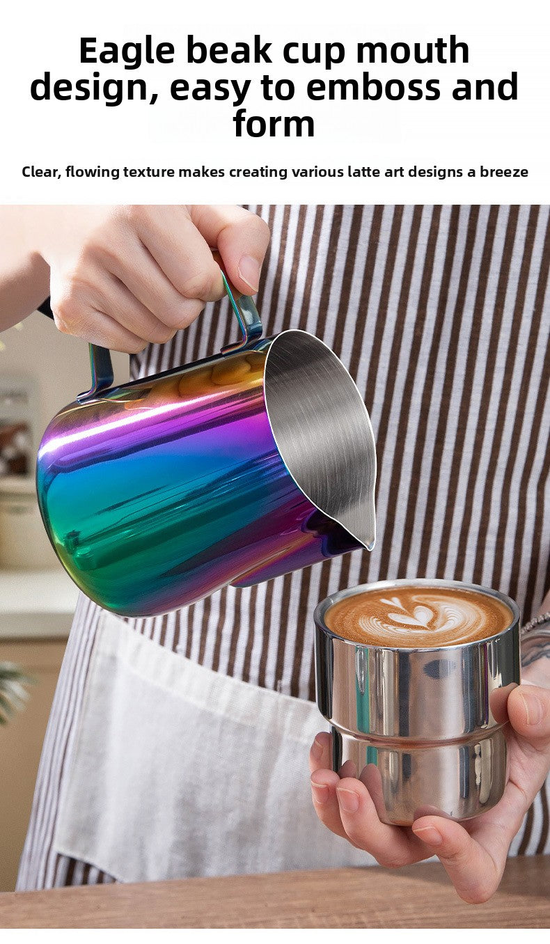 Stainless Steel Latte Art Milk Pitcher
