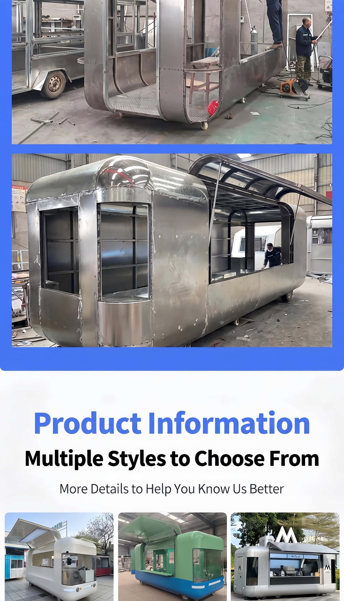 Commercial Mobile Food Trailer with Full Kitchen — BBQ & Bar