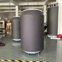 Can-Shaped Cylinder LED Video Display — Custom Digital Signage image preview