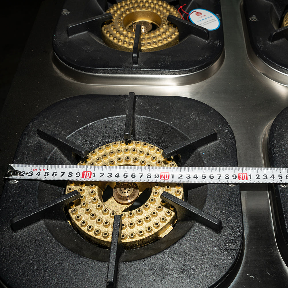 6-Burner Commercial Gas Range