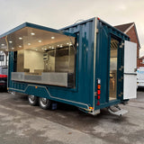 Container-Style Mobile Food Trailer — Custom Concession Build