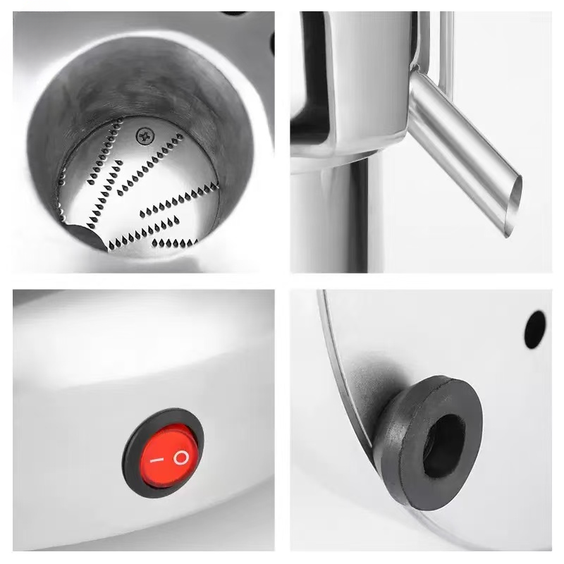 Commercial Centrifugal Juicer — 304 Stainless Steel Juice Extractor