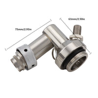 Mini Keg Beer Growler Tap with CO2 Dispenser image preview