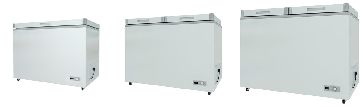 500L Commercial Chest Freezer — Double-Lid
