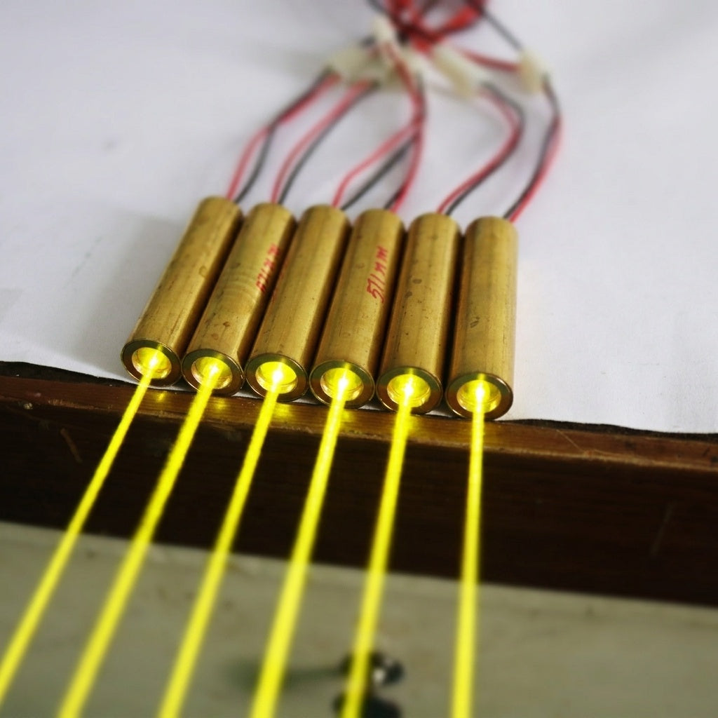 571nm Yellow DPSS Laser Module — 30mW