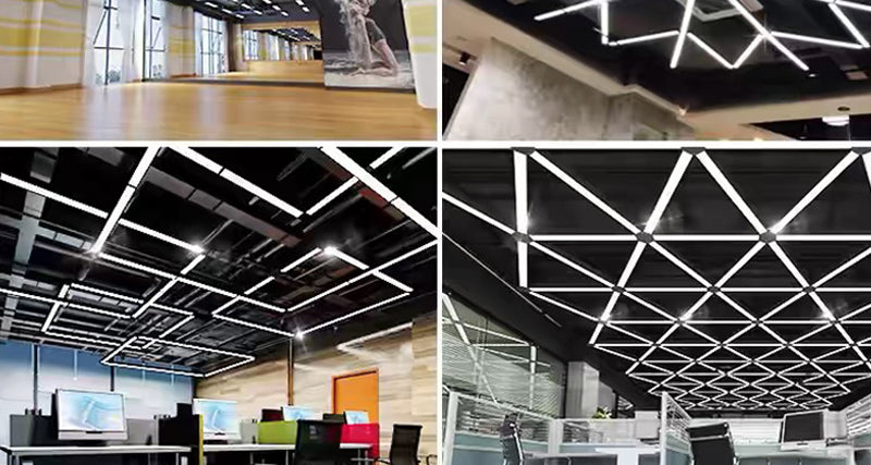 Linear LED Pendant Light — Modular Aluminum Profile