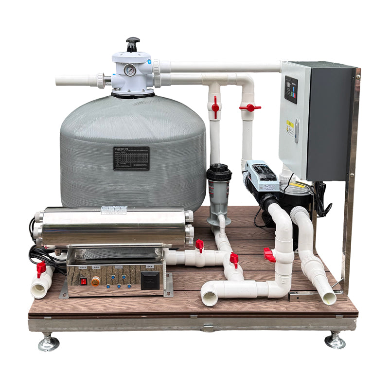 Plug-and-Play Pool Filtration & Sterilization System