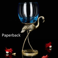 Limited Edition Iris and Crane Enamel Cocktail Glasses image preview