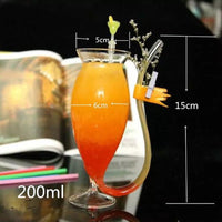 Borosilicate Glass with Built-In Straw image preview