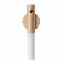 Magnetic Rechargeable LED Motion-Sensor Night Light with Wood Base image preview