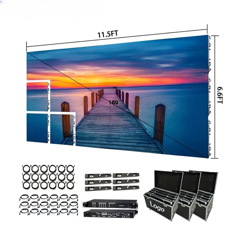 LED Video Wall — Indoor/Outdoor Panels, P1.9–P4.81