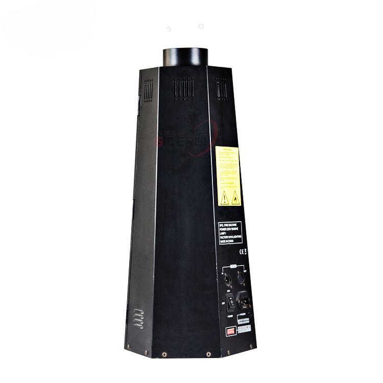 DMX Flame Spray Machine — Single Nozzle Fire Effect, 100W