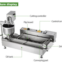 Commercial Automatic Donut Making Machine — High-Capacity Fryer image preview