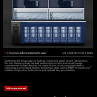 Commercial Draft Beer Dispenser — Air-Cooled Multi-Tap System image preview