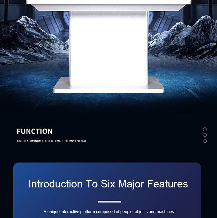 43" Interactive Touch Table with Object Recognition