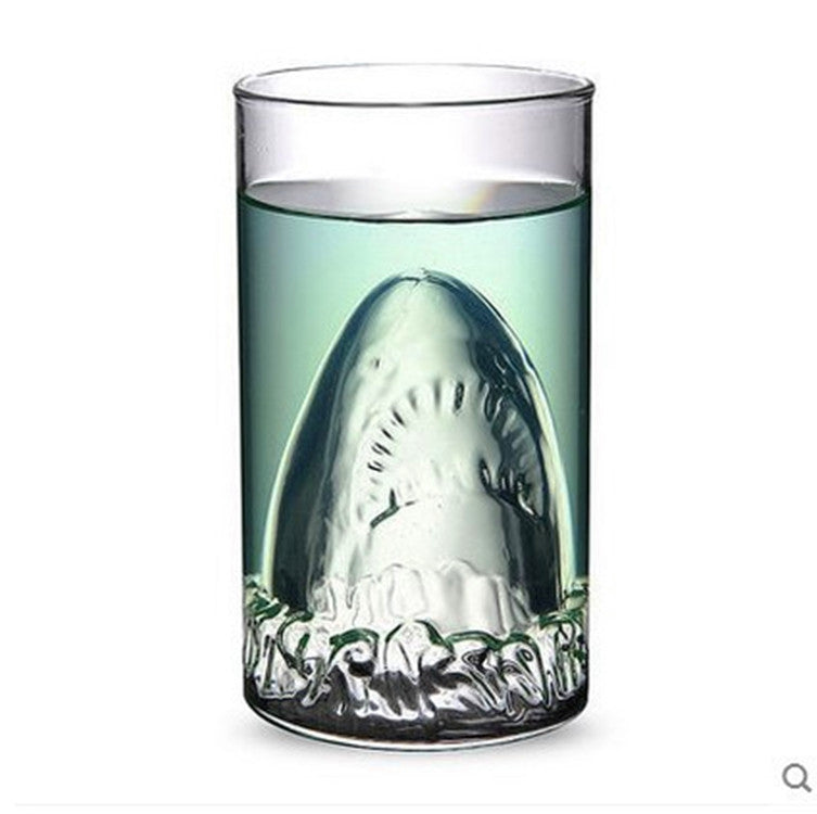 Creative Shark Glass