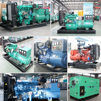 Commercial Diesel Generator Set — Electric Start, Single-Phase Standby Power image preview