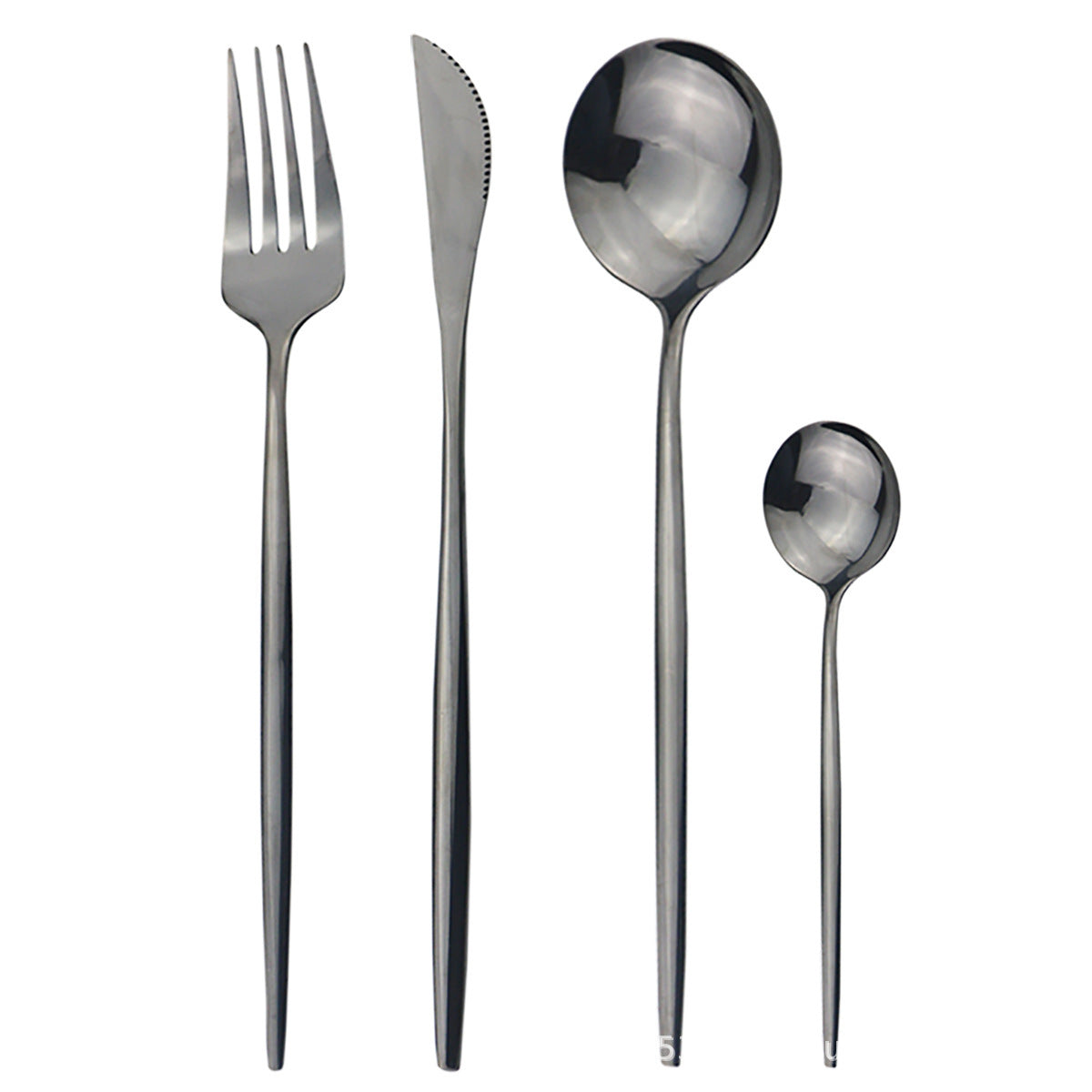 Stainless Steel Cutlery Set - 24 Pieces