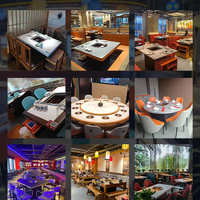 Smokeless Hot Pot &amp; BBQ Dining Table — Stainless Steel image preview