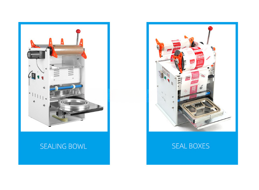 Manual Cup, Tray & Container Sealing Machine