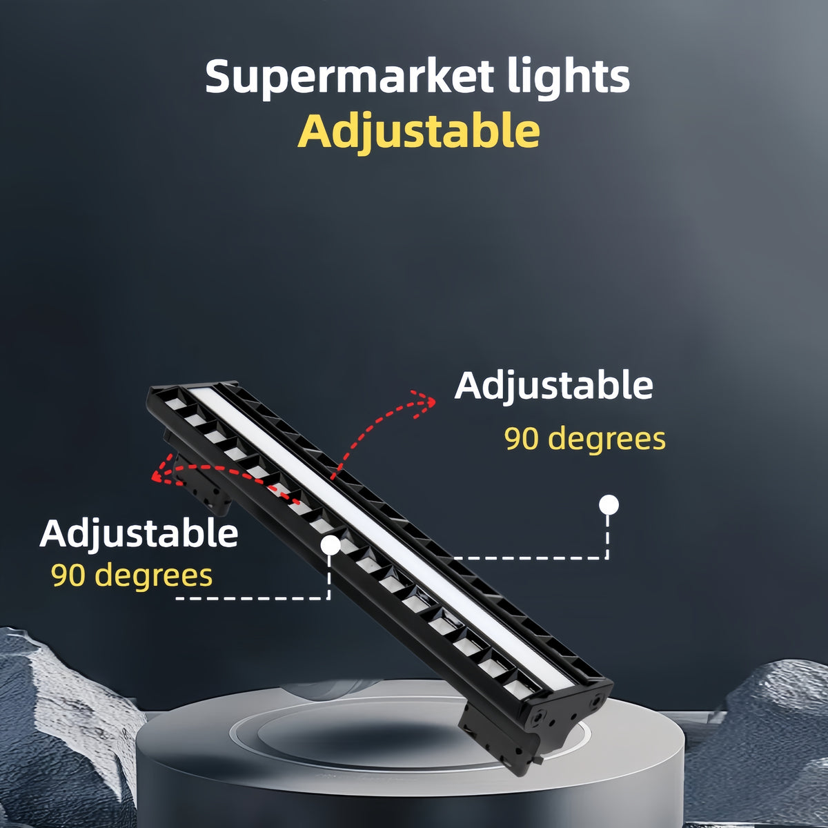 Commercial LED Linear Track Light — 150W High-Output Spotlight