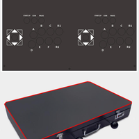 Portable 24-Inch Arcade Fighting Game Machine — 2-Player Foldable Cabinet image preview