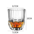 Tulip Crest Whiskey Glass