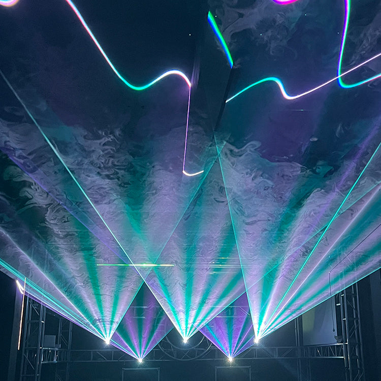 10W RGB Animation Laser Light — Class IV Show Laser