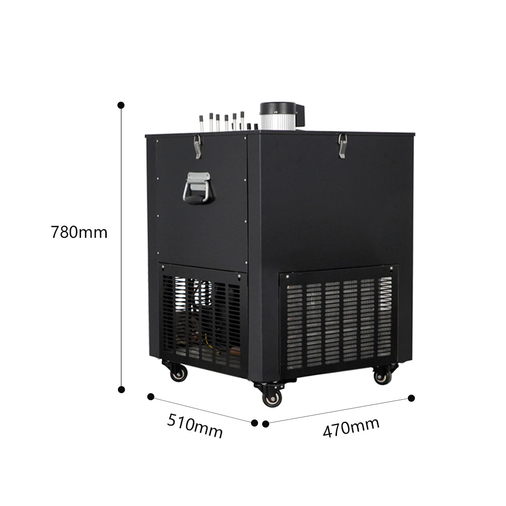 Commercial Draft Beer Dispenser & Ice-Bank Kegerator