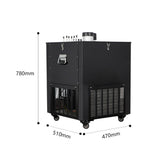 Commercial Draft Beer Dispenser & Ice-Bank Kegerator