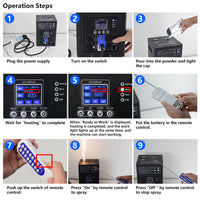 Cold Spark Machine — 750W DMX Sparkler Fountain image preview