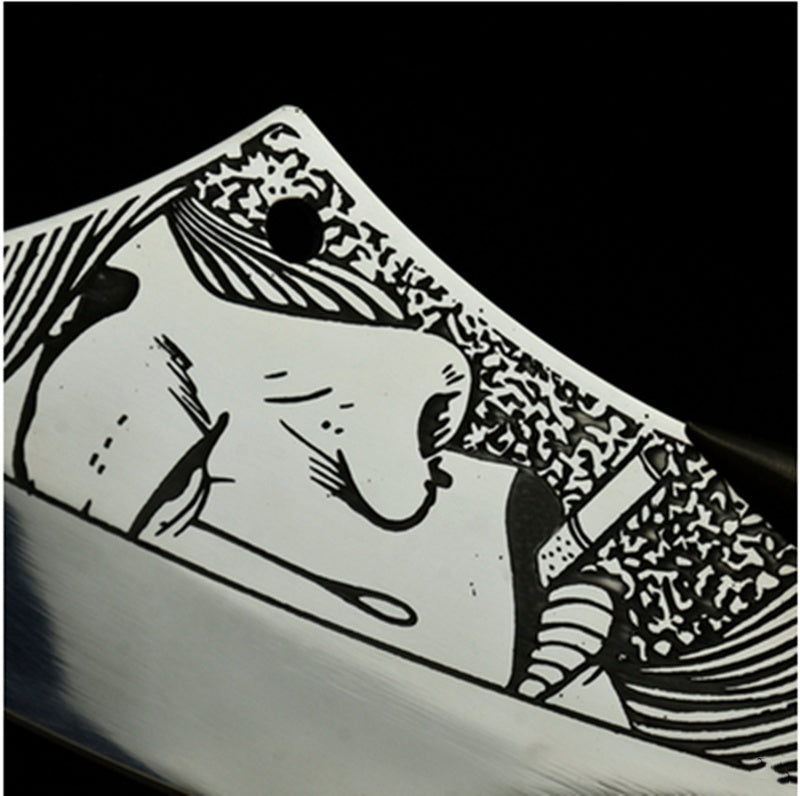 Premium Laser Engraved Chef Knife