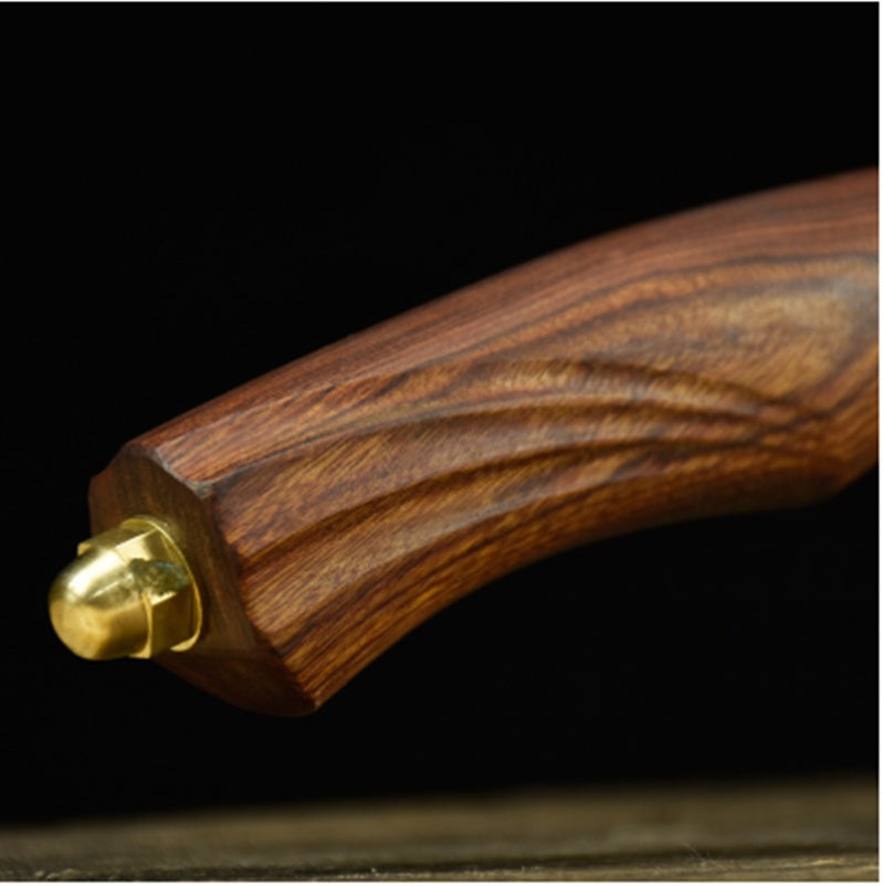 Laser Engraved Chef's Knife — Molybdenum Steel & Rosewood