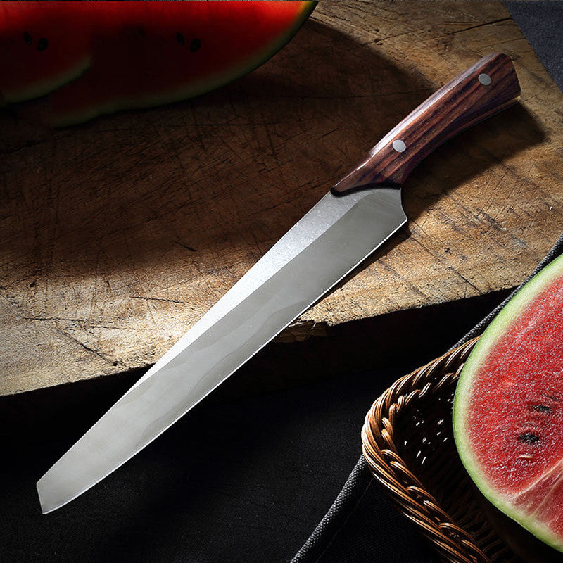 Large Watermelon Cutting Knife — Forged 95Cr18 Steel