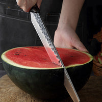 Large Watermelon Cutting Knife — Forged 95Cr18 Steel image preview
