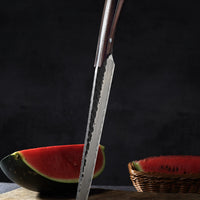Large Watermelon Cutting Knife — Forged 95Cr18 Steel image preview