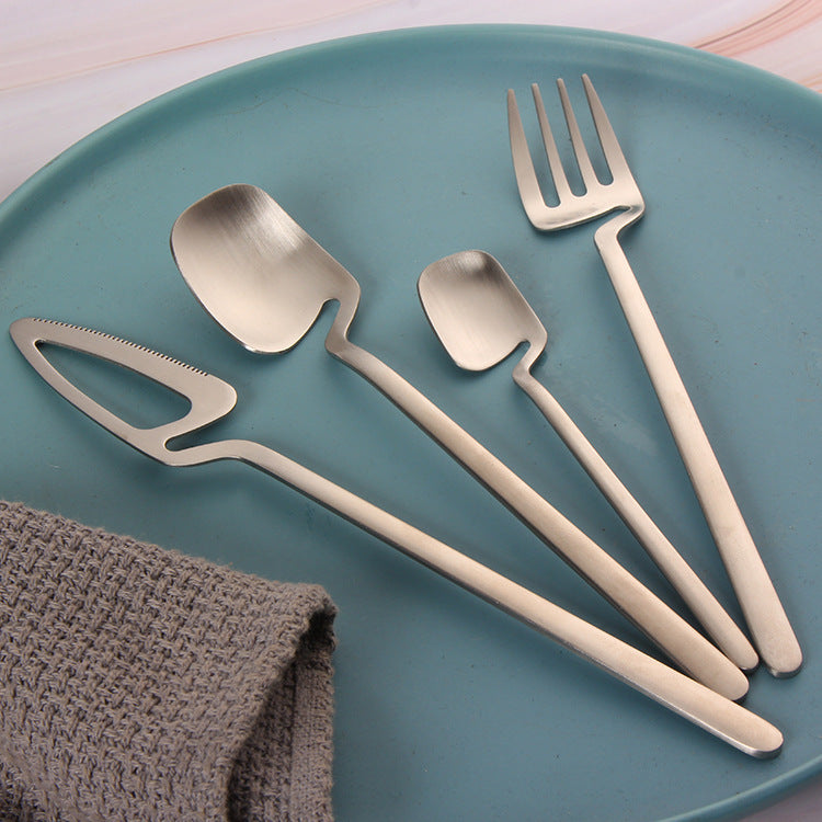 Creative Stainless Steel Dessert Cutlery Set