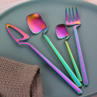Stainless Steel Dessert Cutlery Set — Knife, Fork &amp; Spoon image preview