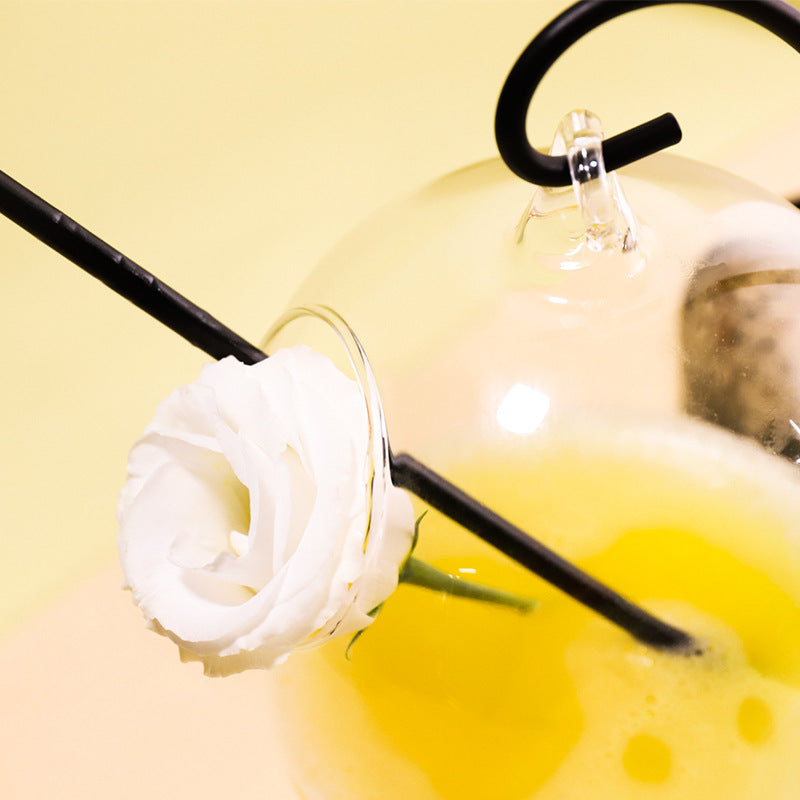 Luxury Nordic Birdhouse Cocktail Glass