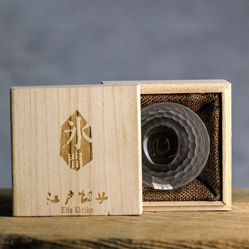 Premium Japanese Whisky Honeycomb Glass Set