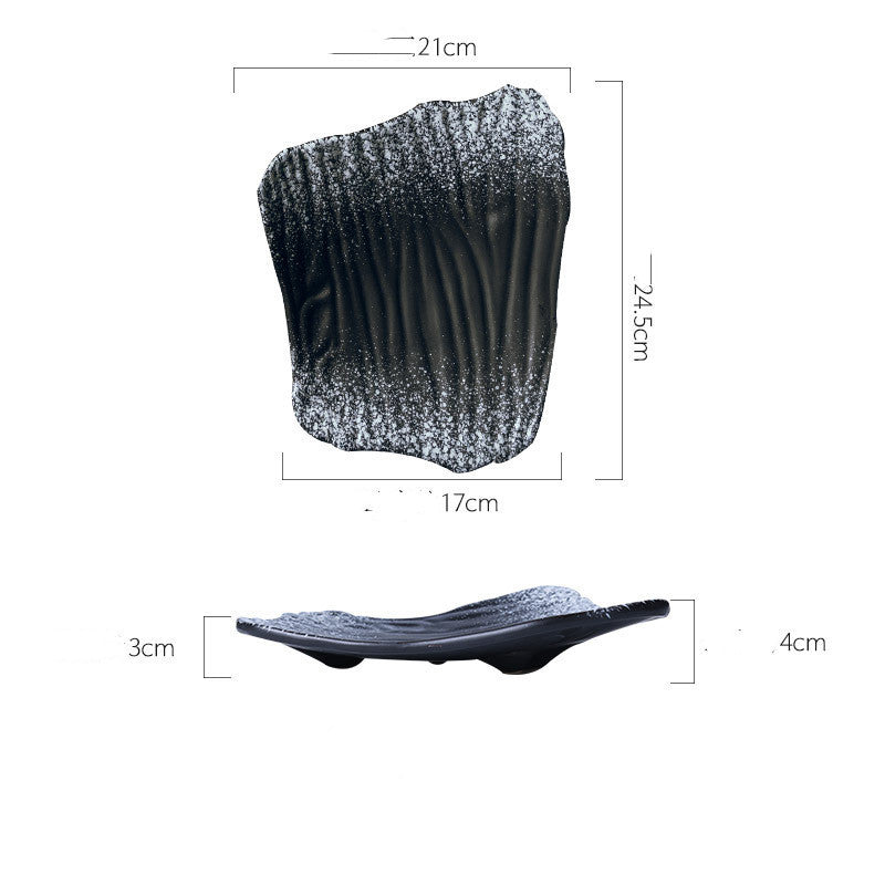 Handmade Limited Edition Porcelain Sushi Plates Set