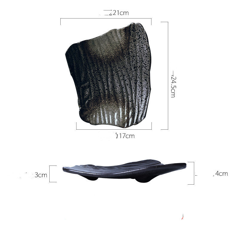 Handmade Limited Edition Porcelain Sushi Plates Set