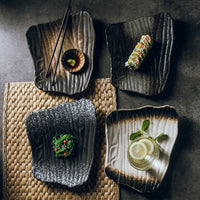 Handmade Porcelain Sushi Plates — 4 Artisan Styles image preview
