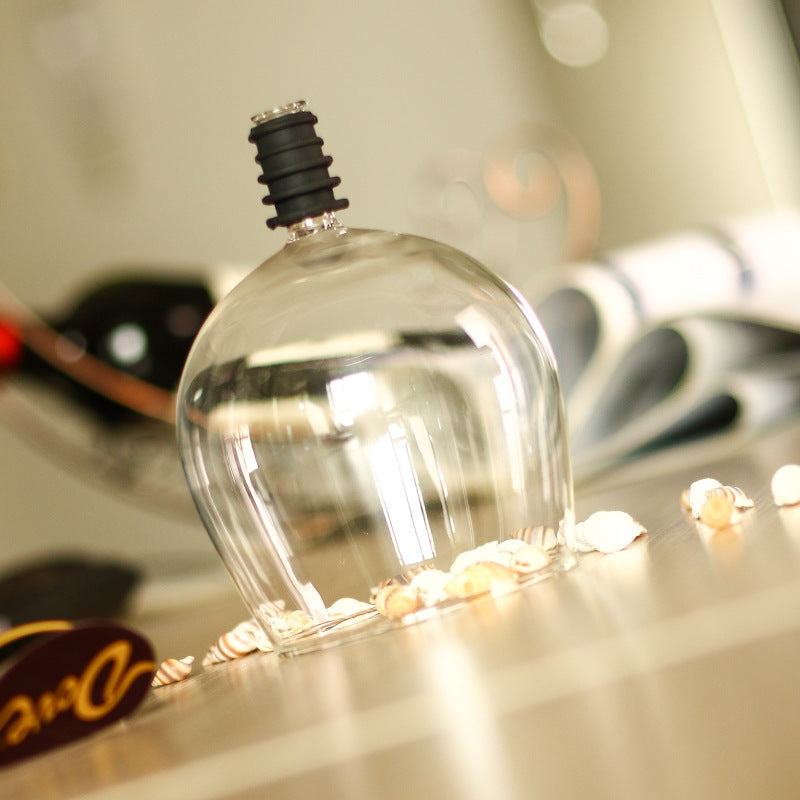 Innovative Bottle Topper Glassware