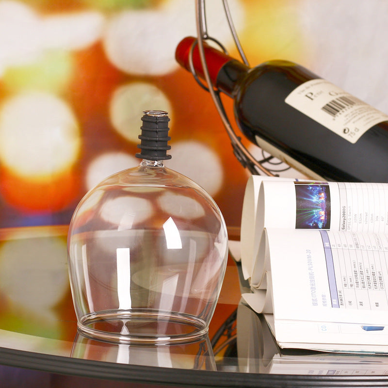 Innovative Bottle Topper Glassware