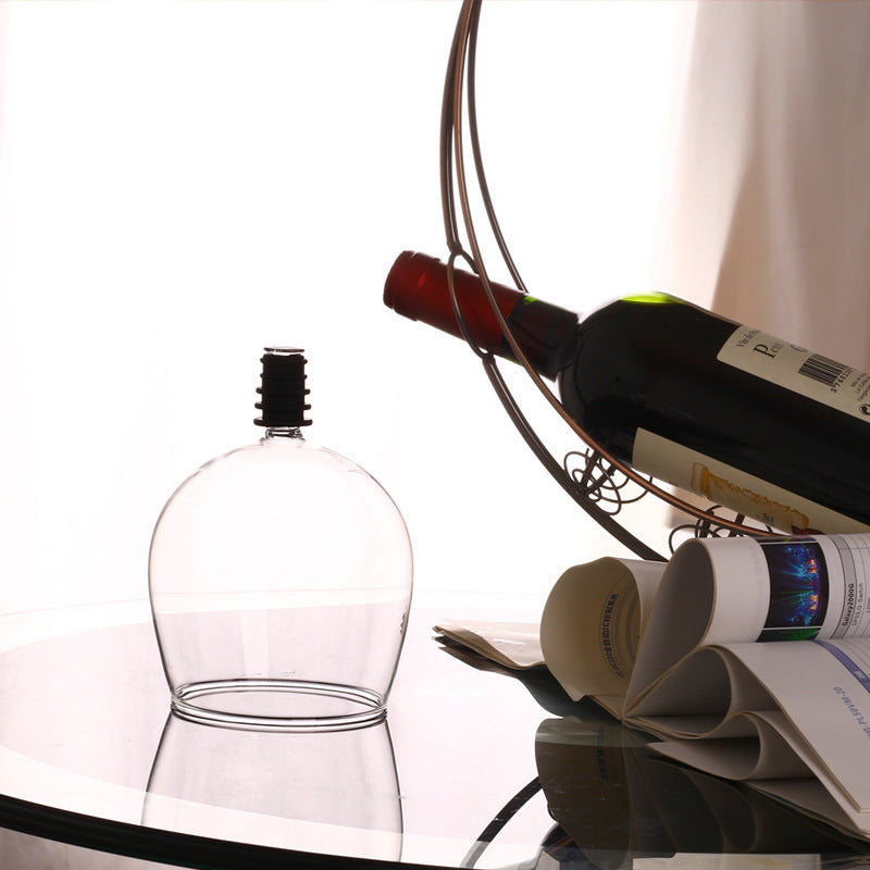 Innovative Bottle Topper Glassware