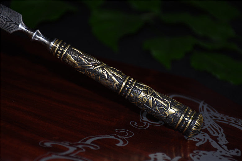 Longquan Hand-Forged Stainless Steel Tea Knife