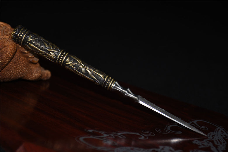 Longquan Hand-Forged Stainless Steel Tea Knife