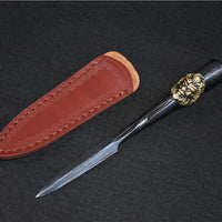 Dasheng Tea Knife — Pattern Steel &amp; Copper image preview